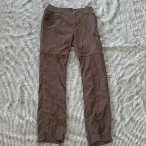 Columbia pants with detachable legs
